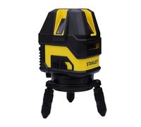 Stanley - Niveau multiligne Plage d'utilisation 10 m à 50 m Laser rouge - STHT77514-1 Jaune