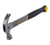 STANLEY® Outils à main - Marteau à griffes courbes en fibre de verre 450g