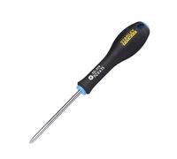 STANLEY 0-65-319 Tournevis Pozidriv Pz0 X 75 Mm - Gamme FATMAX - Fabriqués En France - Lame En Acier - Sablage De L'Empreinte - Poignée Soft Grip - Liaison Quasi Incassable - Anticorrosion