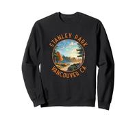 Stanley Park Vancouver Canada Cercle Vieilli Sweatshirt
