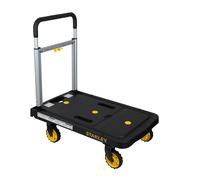 STANLEY PC517 - Camion à Plate-Forme Pliable d'une capacité de Charge de 120 kg - idéal pour Transporter de Gros Objets et de Lourdes boîtes dans et Autour de la Maison