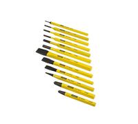 Stanley Poinçon et Ciseau Set 12 Pièce Froid Broche & Centre Punches STA418299