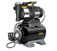 Stanley Pompe Autoamorçante SXGP900XFBE avec Réservoir pour Eaux Claires (900 W,Débit max. 3.300 l/h,Hauteur d'élévation max. 42 m)