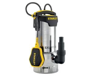 STANLEY - Pompe immergée Eaux Sales 1100W - Pompe Vide Cave Flotteur Intégré Débit Max 16500 l/h Élévation 10.5m