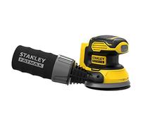Stanley Ponceuse excentrique sans fil, 18V, Gamme FATMAX V20, 12000 trs/mn, Sans Batterie Ni Chargeur, SFMCW220B-XJ Noir/Jaune