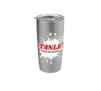Stanley Power Unleashed Red Name Design Gobelet isotherme en acier inoxydable double paroi