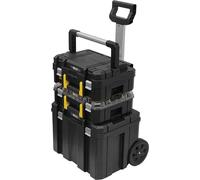Stanley Pro-Stack Wheelie Box Set with Organiser