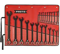 Stanley Proto Jscv-20s Proto 20 pièces Noir Chrome réversible Combinaison Clé à cliquet