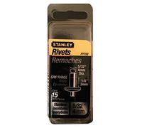 Stanley PTT52 Lot de 15 rivets en acier inoxydable 5/32" x 1/8"