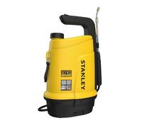 Stanley Pulvérisateur électrique 5 L, pulvérisateur Batterie Lithium Rechargeable, pulvérisateur de Jardin, Lance télescopique, buse réglable, autonomie 2.5 h, Max. 2 Bar, 0.33 L/Minute, Jaune/Noir