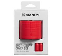 Stanley Quencher Bouchon de botte et couvercle de paille - Protection en silicone antidérapant pour gobelets de 50,8 et 887,5 ml avec poignée - Ensemble d'accessoires pour gobelet en acier inoxydable