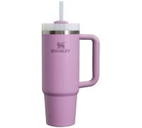 STANLEY Quencher H2.0 FlowState Gobelet isotherme en acier inoxydable avec couvercle et paille pour eau, thé glacé ou café, smoothie et plus encore, lilas, 887 ml