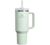 STANLEY Quencher H2.0 FlowState - Gobelet isotherme en acier inoxydable avec couvercle et paille pour eau, thé glacé ou café, smoothies et plus, brume, 1,18 litres
