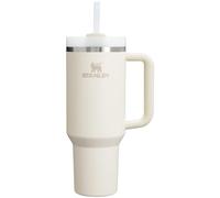 Stanley Quencher H2.0 FlowState Gobelet isotherme en acier inoxydable avec couvercle et paille pour eau, thé glacé ou café, smoothie et plus encore, crème 2.0, 1200 ml