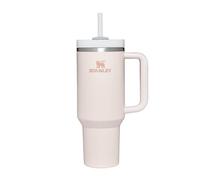 Stanley Quencher H2.0 FlowState Mug Isotherme avec Paille 1.2L - Froid Pendant 11 Heures - Glacé Pendant 48 Heures - Thermos Lavable au Lave-Vaisselle - Gourde Inox Sans BPA - Rose Quartz