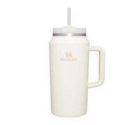 Stanley Quencher H2.0 FlowState Mug Isotherme avec Paille 1.9L - Froid Pendant 15 Heures - Glacé Pendant 60 Heures - Thermos Lavable au Lave-Vaisselle - Gourde Inox Sans BPA - Cream