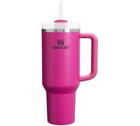 STANLEY Quencher H2.0 Gobelet avec poignée et paille 1,18 L | Couvercle Flowstate 3-positions | Compatible porte-gobelet pour voyage | Gobelet isotherme en acier inoxydable | Sans BPA | Fuchsia