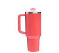 Stanley Quencher H2.0 Gobelet Flowstate Gobelet Thermos, 1.18L, Hot Coral - 90% Recyclé Couvercle à 3 positions