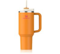 Stanley Quencher H2.O FlowState Tumbler gobelet en acier inoxydable avec paille grand format Goldenrod Coral 1180 ml