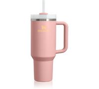 Stanley Quencher H2.O FlowState Tumbler gobelet en acier inoxydable avec paille grand format Peach Rose 1180 ml