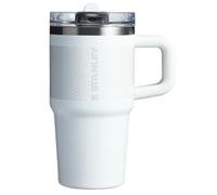 Stanley Quencher ProTour - Gobelet avec poignée et paille intégrée de 591 ml - Couvercle à paille à visser et à rabat - Compatible avec porte-gobelet de voyage - Gobelet isotherme en acier inoxydable