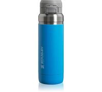 Stanley Quick Flip Gourde Isotherme 1.06L - Froid Pendant 18 Heures - Étanche - Va au Lave-Vaisselle - Couvercle à Bouton-pression - Thermos Sans BPA - Gourde Inox - Bouteille D'Eau - Azure