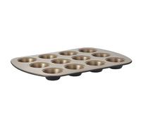 Stanley Rogers Ceramabake Moule à muffins 12 moules à muffins en céramique antiadhésive sans PFAS, PFOA, PTFE, cadmium et plomb, idéal pour les cupcakes, les mini gâteaux, les muffins et la cuisson au