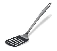 Stanley Rogers Spatule en acier inoxydable - Spatule à fente aspect satiné - Accessoire de cuisine lavable au lave-vaisselle