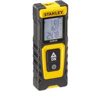 Stanley Rouge Poutre Laser Distance Mesureur 30m Volume & Pythagoras Calc SLM100