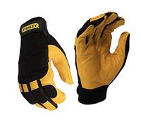 Stanley RSY750L Gants de protection de travail, Noir, L (Lot de 1)