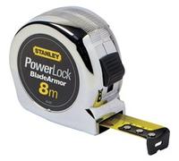 Mètre ruban - STANLEY - 0-33-527 - 8 m x 25 mm - Blade Armor - Powerlock