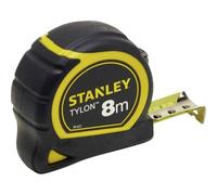 Stanley Mètre ruban Tylon 1-30-657 8 m x 25 mm Boîtier bi-matière Ruban anti-corrosion