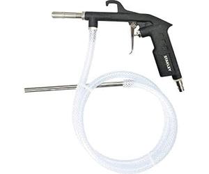 Stanley Sableuse 150063XSTN - Sableuse Pneumatique avec Tuyau - pour Compresseur - Max. 8Bar - 250L/Min - Aluminium - Noir