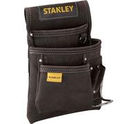 STANLEY Sacoche à outils, sacoche pour marteaux STST1-80114 - en cuir de buffle véritable - grand espace de rangement