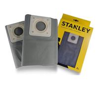 Stanley Sacs Filtrants en Tissu Lavable 20 l pour Aspirateurs Solides et Liquides