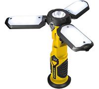 Stanley SAT3S Lampe de Travail satellite à Del au Lithium-Ion Rechargeable de 300 Lumens avec Chargeur USB