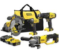 Stanley SFMCK469M2-QW FatMax V20 Set outils sans fil (18V/2x4,0Ah), sac
