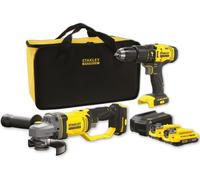 Kit Berbeq+Rebarb. 18V FatMax V20 - SFMCK471D2S - Stanley