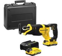 Stanley SFMCS310D2K-QW FatMax V20 Scie sabre (18V/2x2,0Ah), coffret