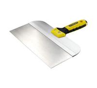 STANLEY STHT0-05776 Couteau à joint en acier inoxydable 300 mm - anti-rouille - grande flexibilité - poignée bimatière pour plus de confort - trou d'accrochage Jaune