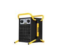 Stanley ST-033-230-E Radiateur électrique soufflant de chantier 1 stade 40 W / 1650 W / 3300 W / 230 V 50 Hz, Noir/Jaune