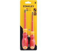 STANLEY STA060030 FATMAX VDE INSULATED SCREWDRIVER SET, 2 PIECE JEU DE TOURNEVIS