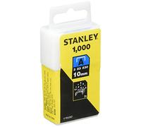 Stanley STA0TRA206T Lot de 1000 agrafes légères 10 mm 0-TRA206T