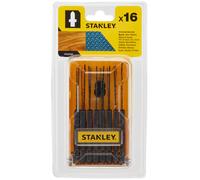 Stanley STA28160-XJ 16 lames en T pour scie sauteuse - HCS-HSS, pour bois et métal