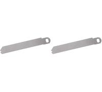 STANLEY STA29981-XJ Hoja de HSS para realizar cortes rectos en metal, Noir, Gris (Lot de 2)