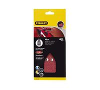 STANLEY STA31432-XJ 5 Hojas de lija para Multilijadora, Marron