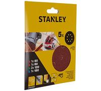 STANLEY sta32047-xj Disque de l'abrasif 5pièce (s) Accessoire pour ponceuse - Accessoires pour abrasif (5 pièce (s))