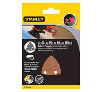 STANLEY STA32348 Assortiment de papiers abrasifs 10 pces (1 pièce)