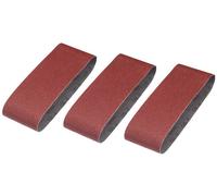Stanley STA33101-XJ Bandes abrasives 75x457mm, P80, lot de 3