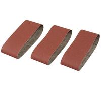 Stanley STA33106-XJ Bandes abrasives 75x457mm, P100, lot de 3